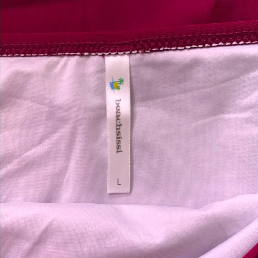 Elegant Pink Ruffle Bikini Set - Picture 2 of 6